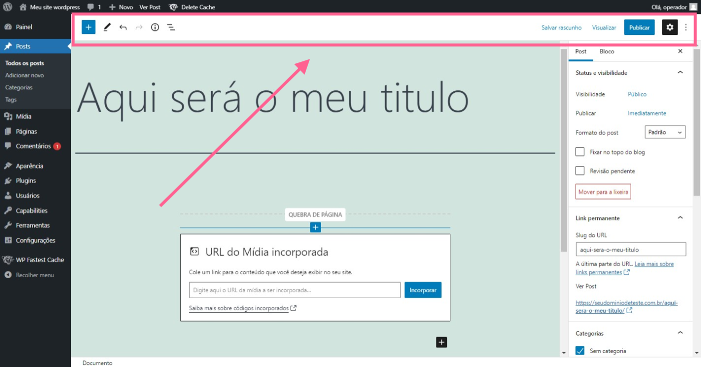 Wordpress completo aprenda a usar o editor gutenberg do wordpress 28