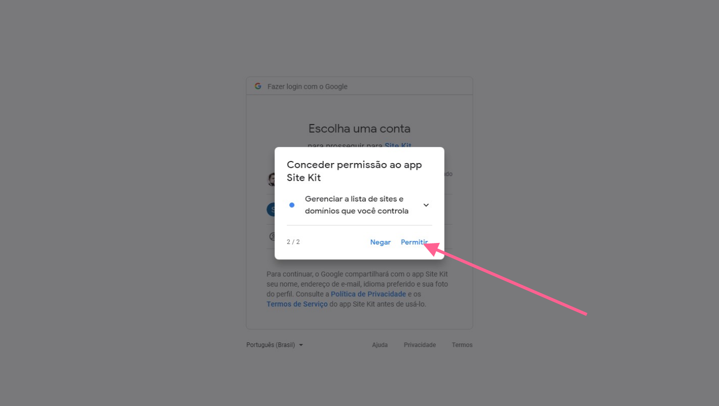 Wordpress completo como configurar google analytics em seu wordpress woocommerce passo 6